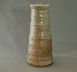 Vase yakishime « cendres bleu-noir », cuisson au bois · Arakawa Akira (vue 3)