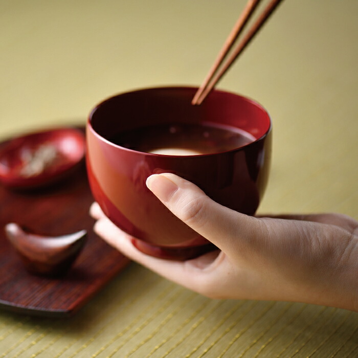 Bol à soupe laqué de Wajima « Kaikō » · Tōhachiya (vue 5)