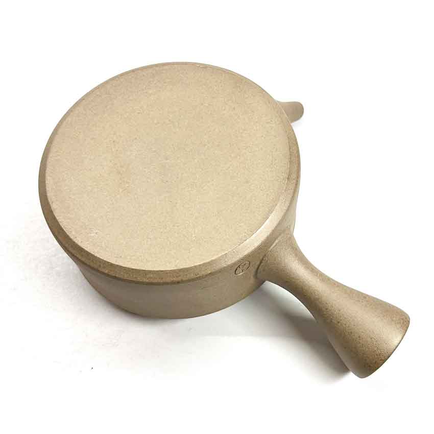 Théière kyusu plate yakishime « algues », 180 cc · Gyokkō II (vue 6)