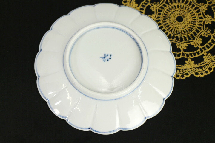 Assiette 16,5 cm « fleurs et oiseaux », coffret bois · Yamamoto Chōza (vue 6)